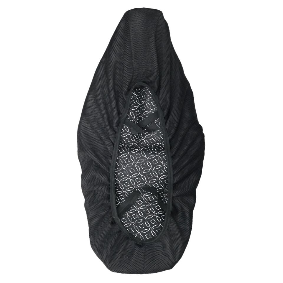 GP Kompozit Honda SH 125 2024-2025 Uyumlu Fileli Motosiklet Konfor Sele Kılıfı Siyah