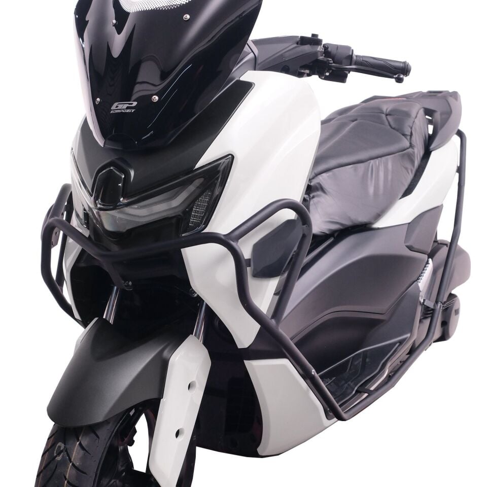 GP Kompozit Yamaha NMAX 125 / 155 2025 Uyumlu Motor Koruma Demiri Siyah