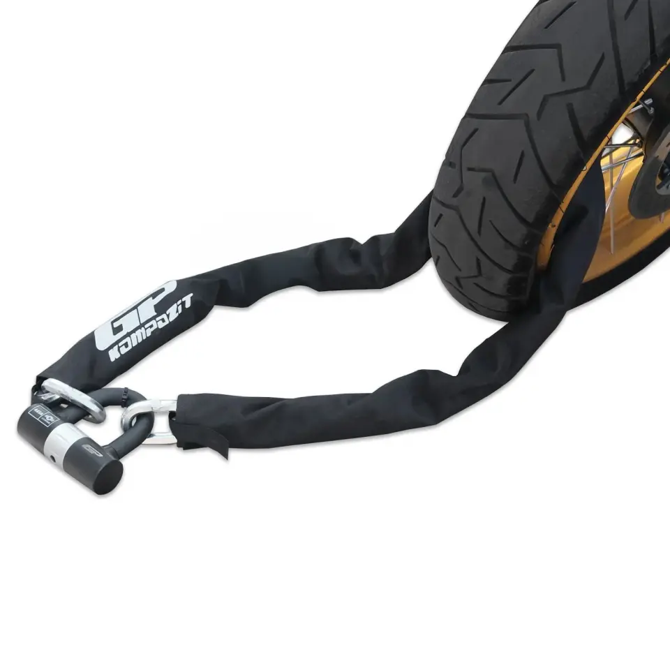 GP Kompozit Universal 1.5 mt 10 mm Motosiklet Zinciri ve Kilidi