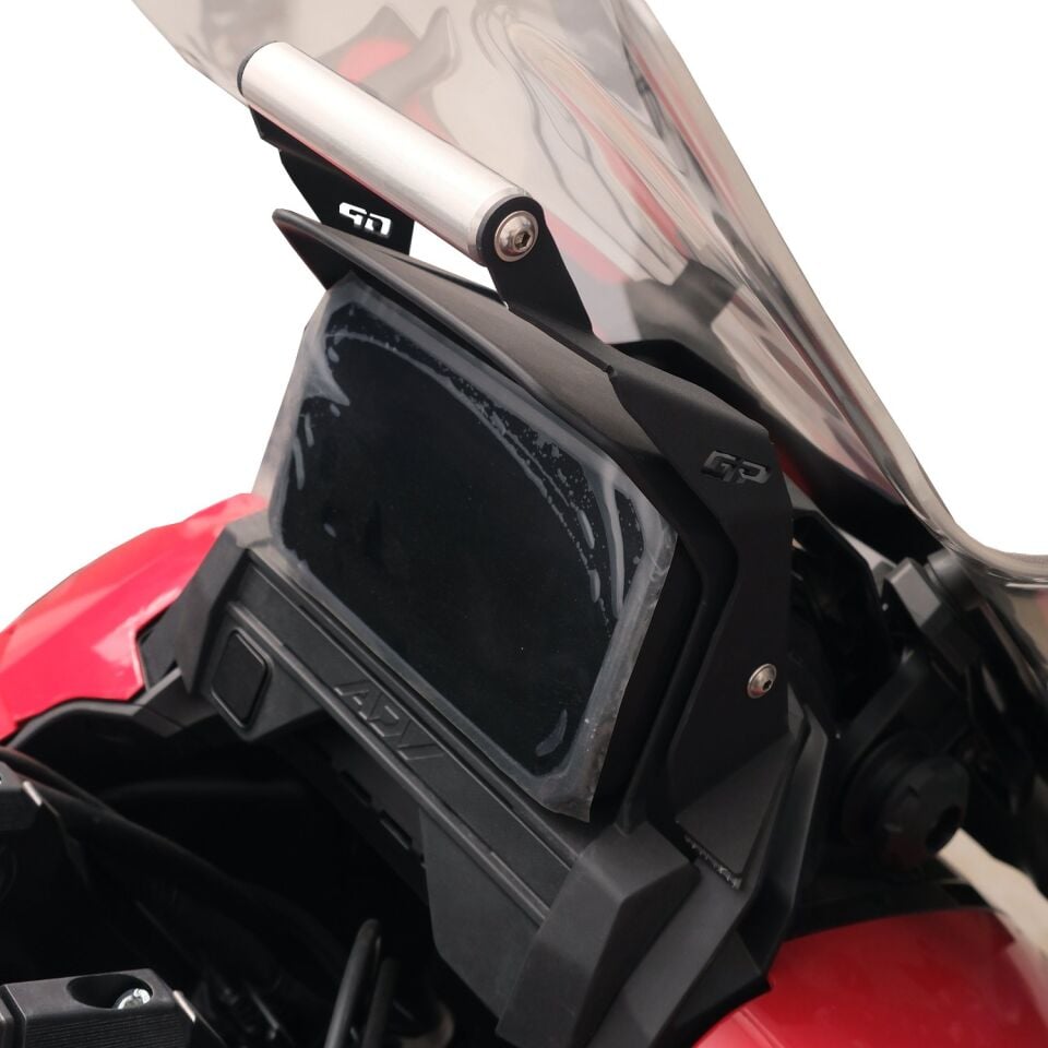 GP Kompozit Honda ADV 350 2025 Uyumlu Telefon / Navigasyon Tutucu Siyah