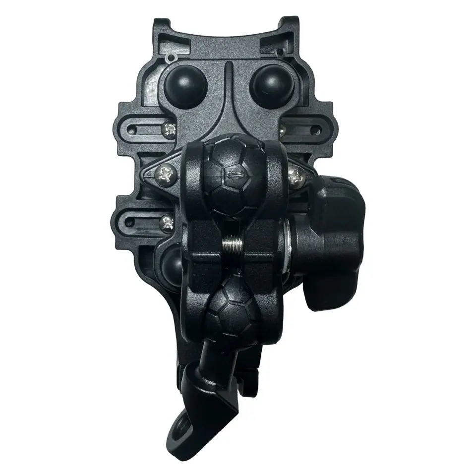 GP Kompozit TTR12 Universal Ayna Bağlantılı Titreşim Modüllü Telefon Tutucu Siyah