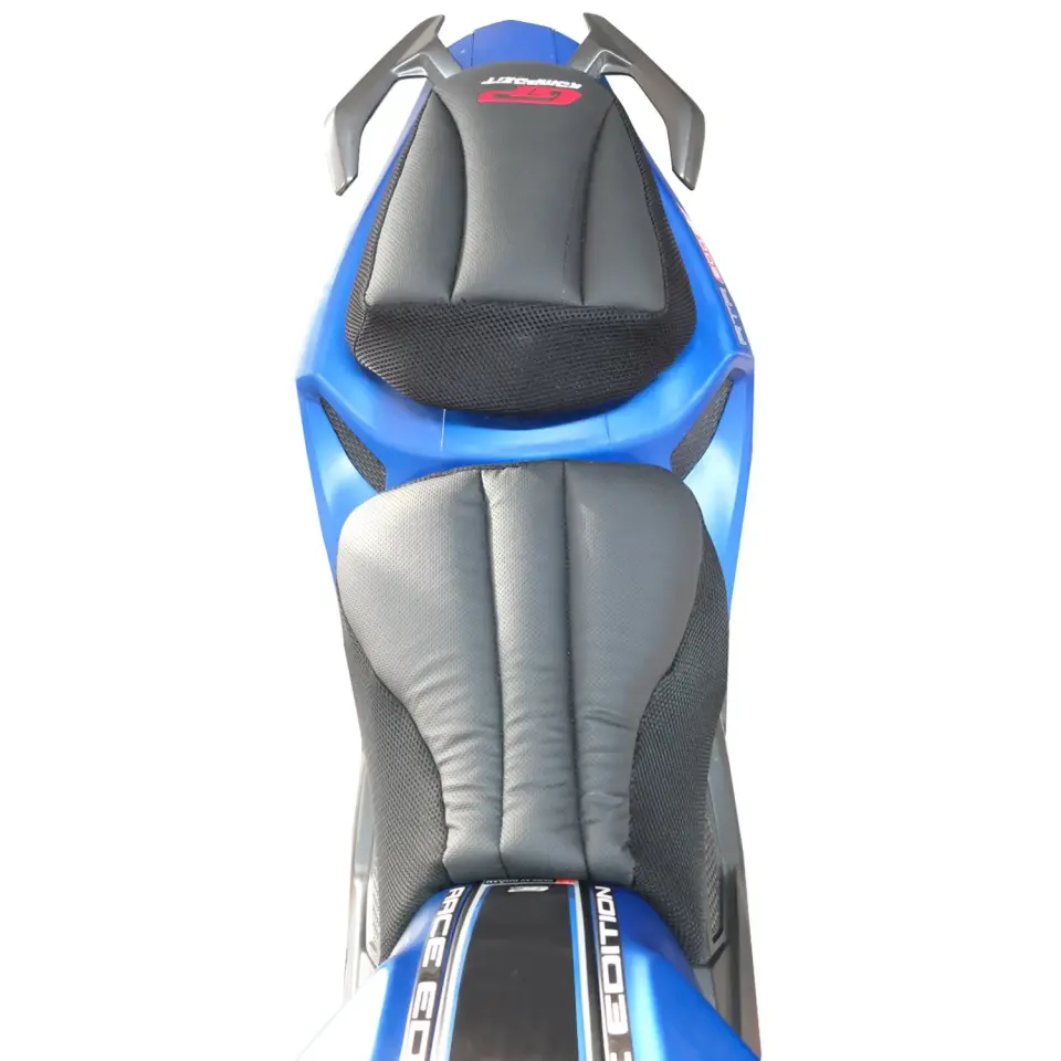 GP Kompozit SLK03 Universal İki Parça Motosiklet Konfor Sele Kılıfı Siyah