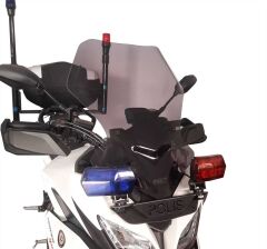 GP Kompozit Yamaha MT-09 Tracer 2018-2020 Uyumlu Ön Cam Füme 58 CM