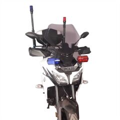 GP Kompozit Yamaha MT-09 Tracer 2018-2020 Uyumlu Ön Cam Füme 58 CM
