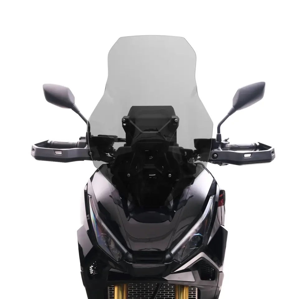 GP Kompozit Honda X-ADV 2021-2025 Uyumlu Ön Tur Camı Füme 61 cm