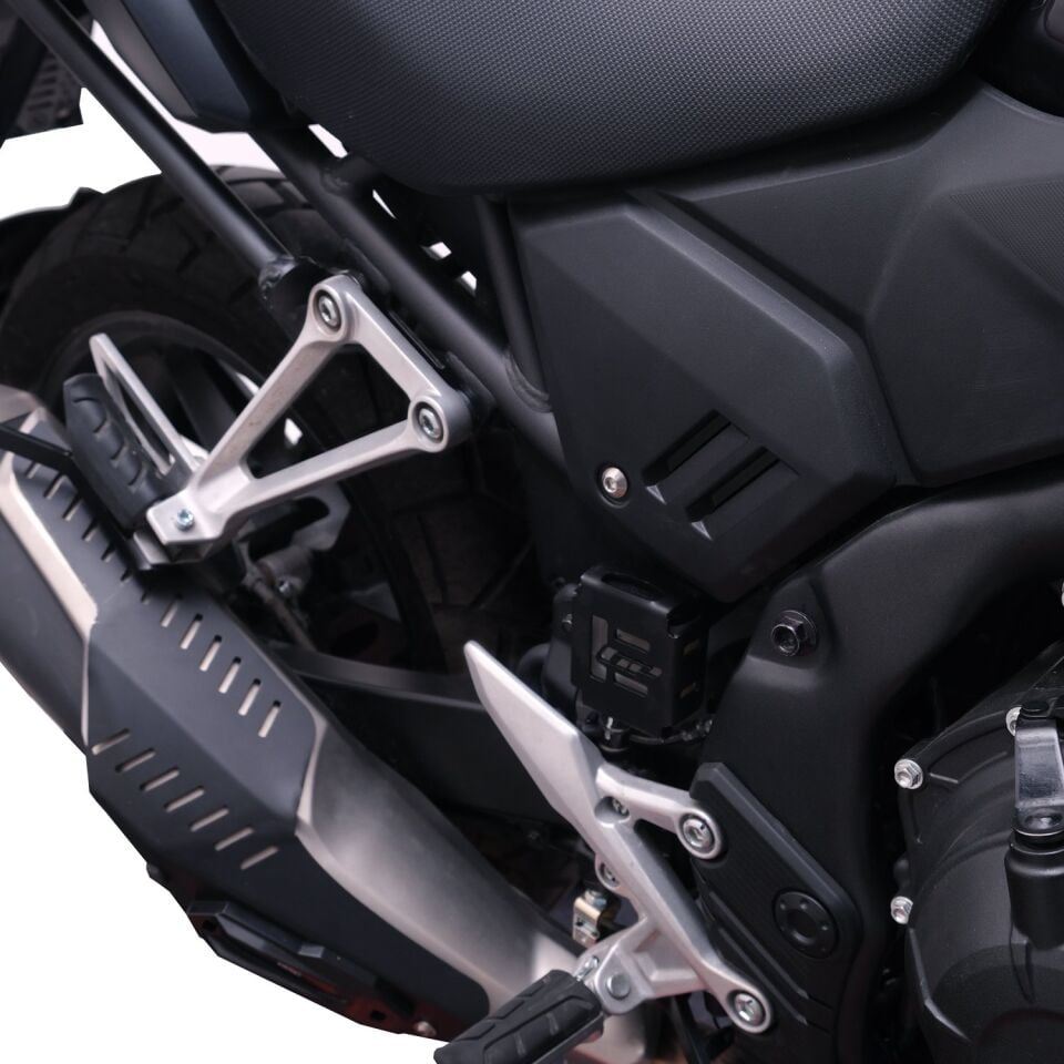 GP Kompozit Honda NX 500 2025 Uyumlu Fren Rezervuarı Koruma Kapağı Siyah