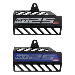 GP Kompozit Yamaha MT-25 2015-2025 Uyumlu Egzoz Koruma Kapağı Siyah MAVİ