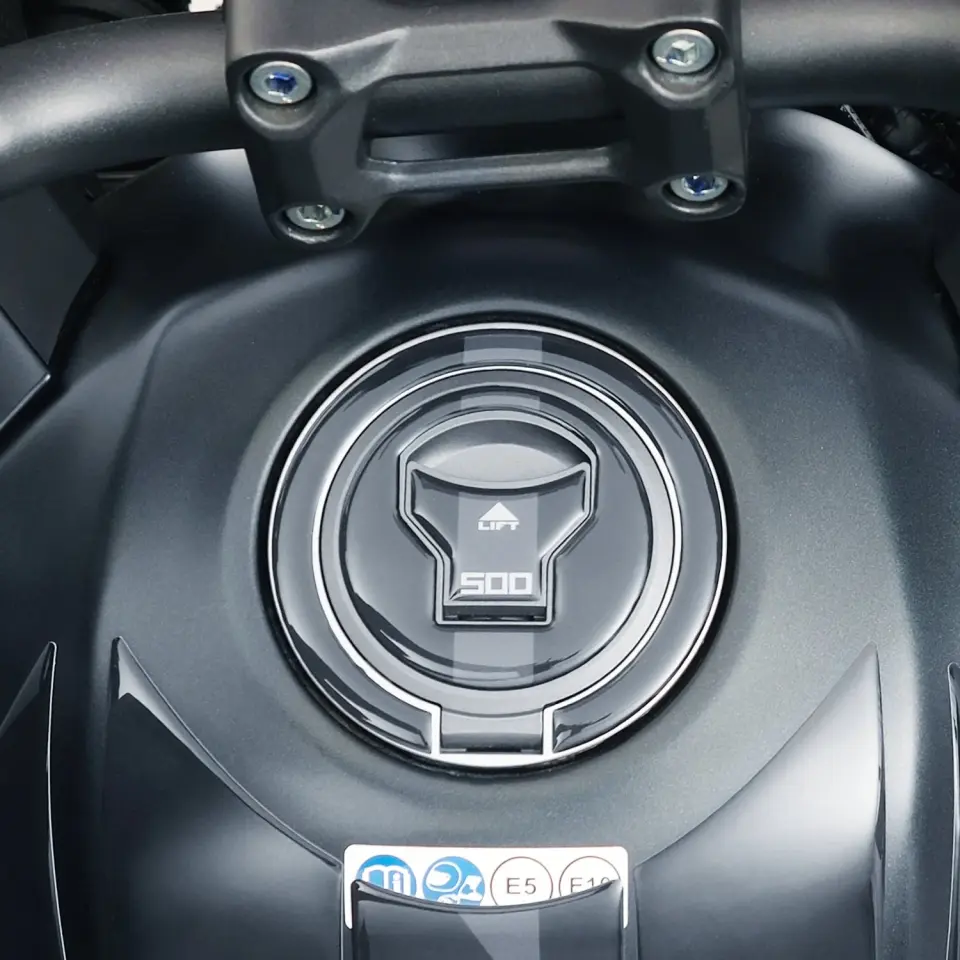 GP Kompozit Honda NX 500 2025 Uyumlu Tank Pad Seti Siyah-Gri