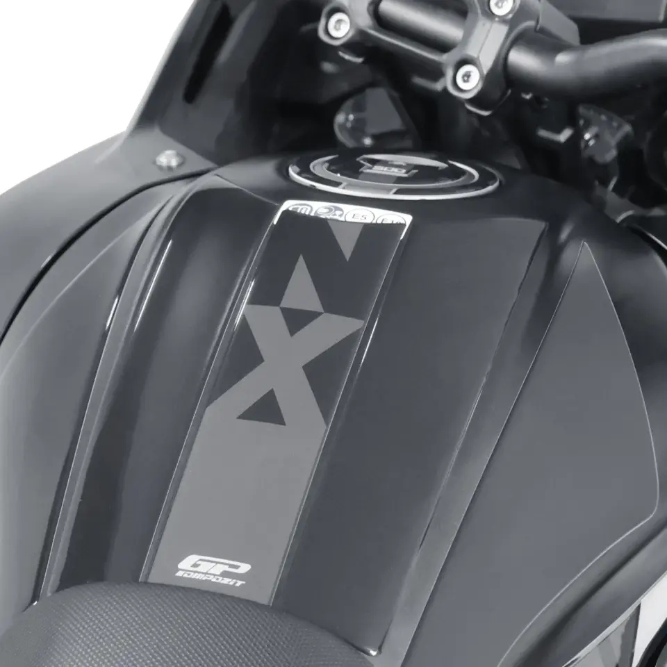 GP Kompozit Honda NX 500 2025 Uyumlu Tank Pad Seti Siyah-Gri