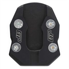 GP Kompozit Yamaha NMAX 125 / 155 2015-2025 Uyumlu Ayak Genişletme Siyah