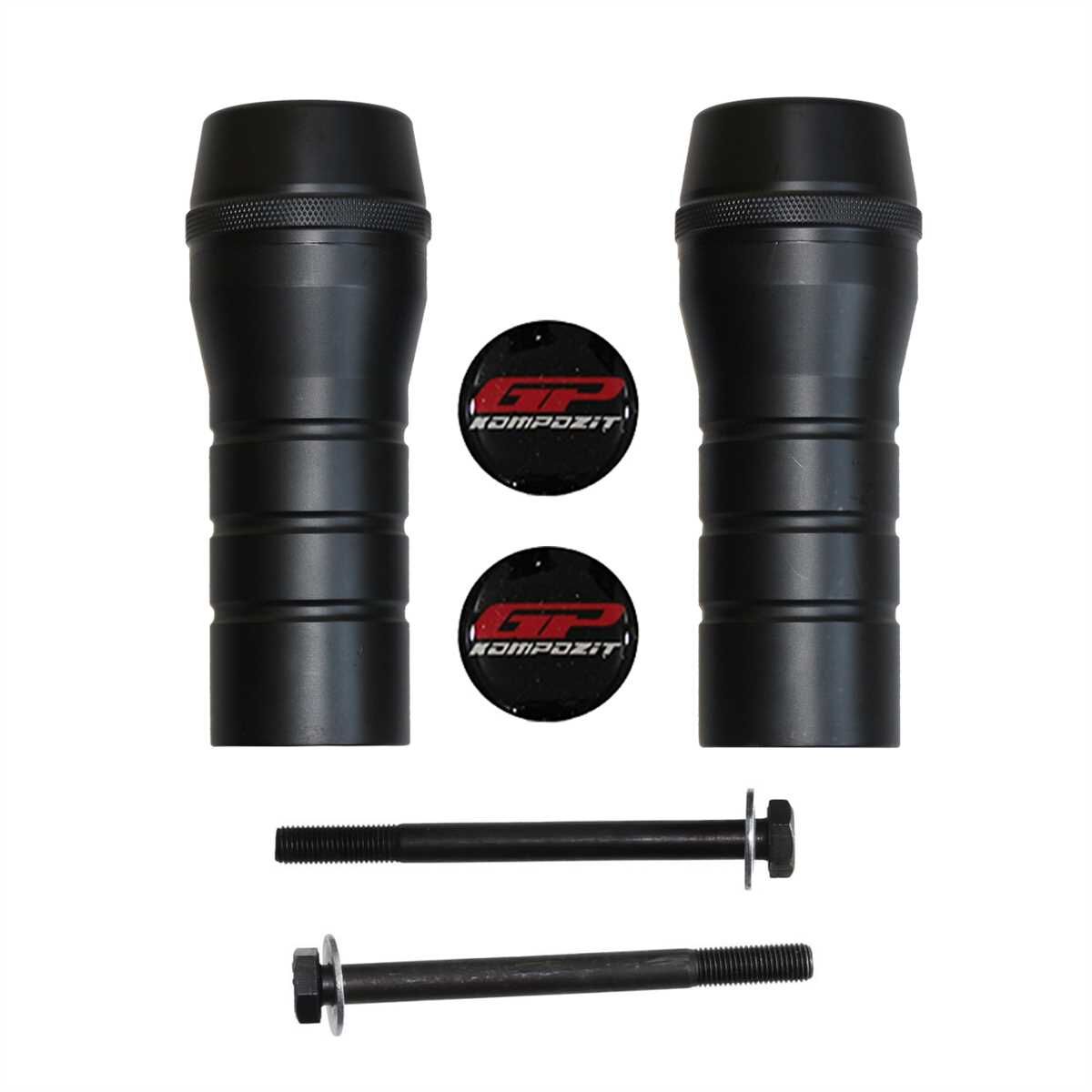 GP Kompozit Yamaha R25 2015-2018 Uyumlu Motor Koruma Takozu Siyah