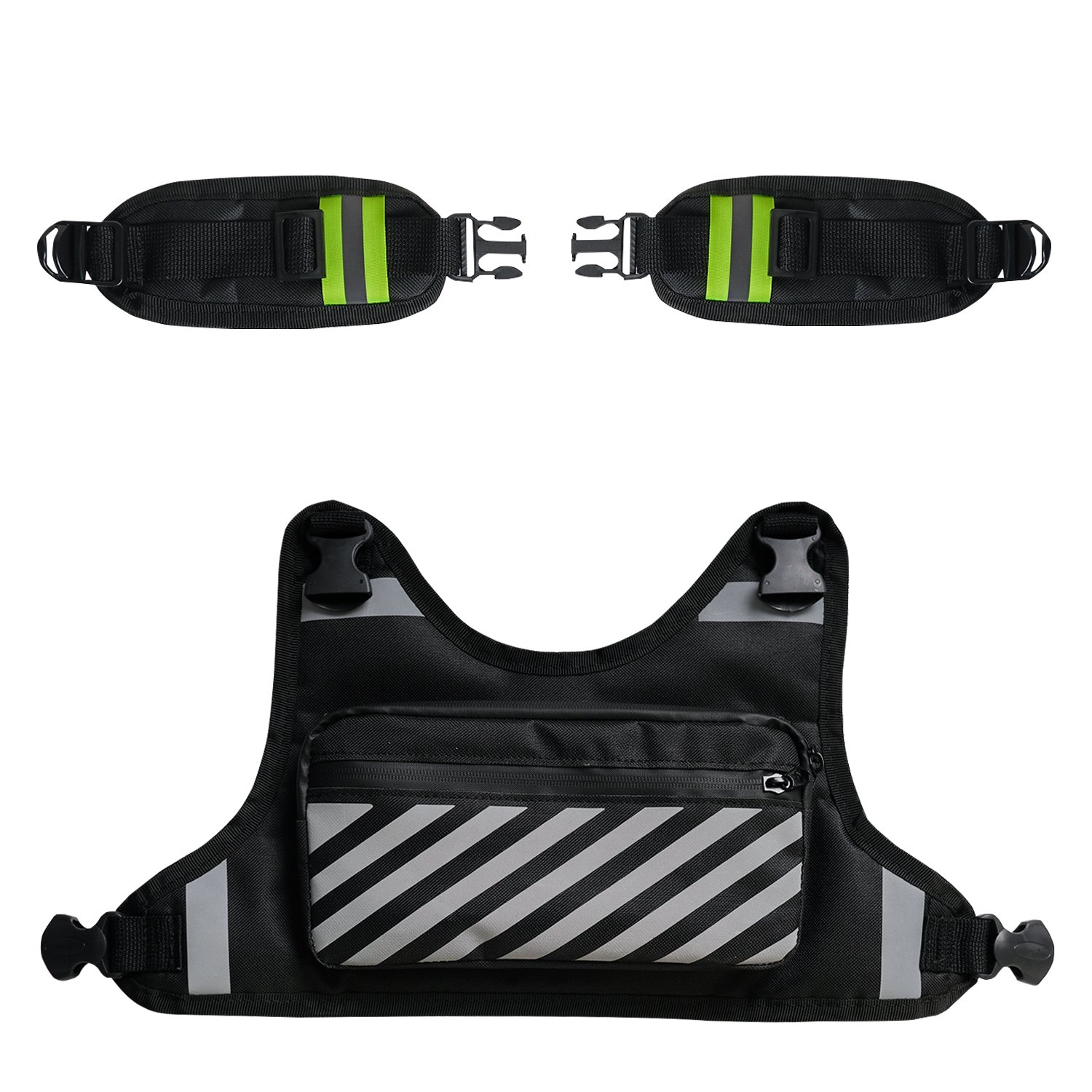 GP Kompozit CNT001 Suya Dayanıklı Reflektörlü Motosiklet Göğüs Çantası