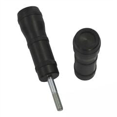 GP Kompozit Honda PCX 125 / 150 2018-2025 Uyumlu Egzoz Koruma Takozu Siyah