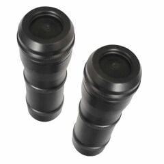 GP Kompozit Honda PCX 125 / 150 2018-2025 Uyumlu Egzoz Koruma Takozu Siyah