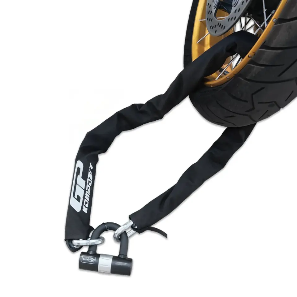 GP Kompozit Universal 2 mt 10 mm Motosiklet Zinciri ve Kilidi