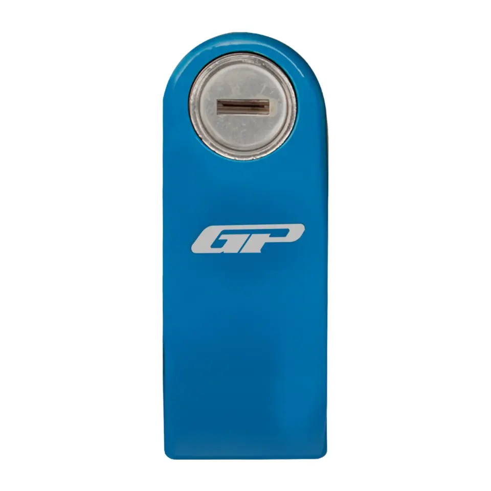 GP Kompozit DSK003 Universal Alarmlı Motosiklet Disk Kilidi Mavi