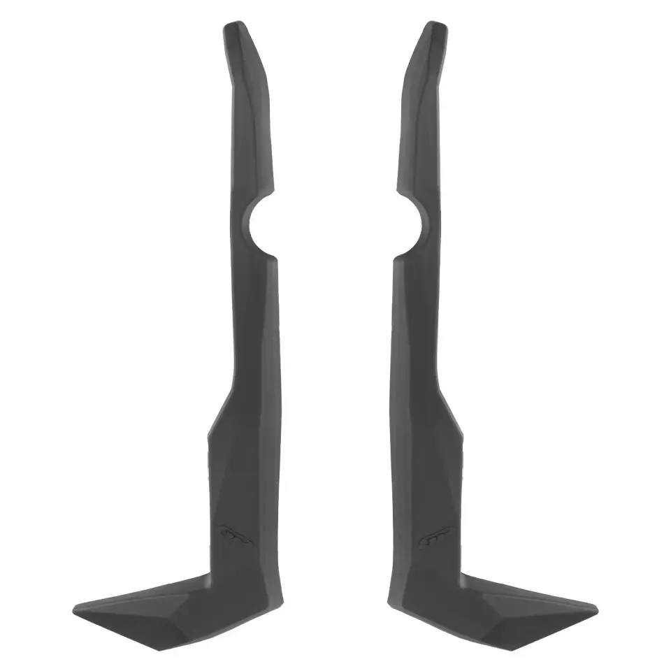 GP Kompozit Yamaha NMAX 125 / 155 2025 Uyumlu Üst Bacak Koruma Siyah