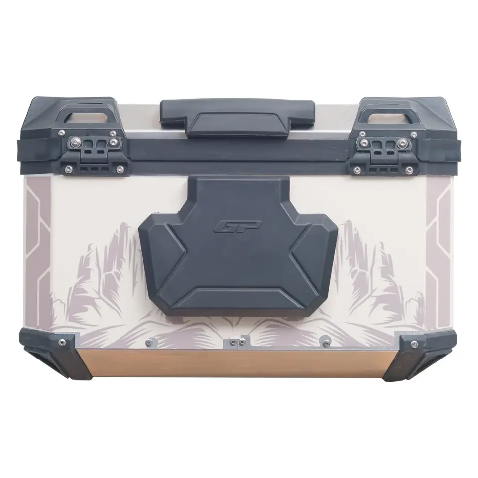 GP Kompozit DSN02 Universal 45 lt Desenli Alüminyum Motosiklet Çantası