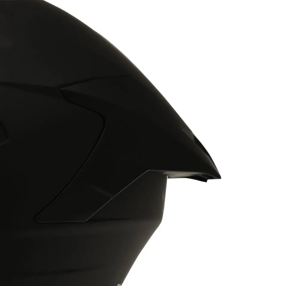 GP MY HELMET MKS001-MB Yarış Spoiler Güneş Vizörlü Şeffaf Full Face Motosiklet Kaskı