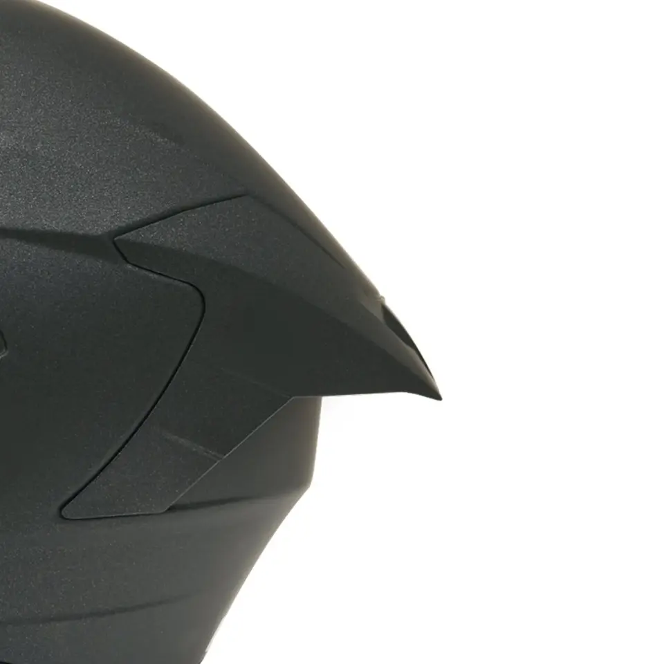 GP MY HELMET MKS001-MG Yarış Spoiler Güneş Vizörlü Şeffaf Full Face Motosiklet Kaskı