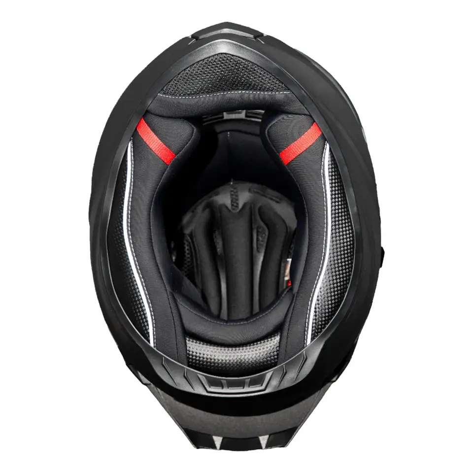 GP MY HELMET MKS001-MG Yarış Spoiler Güneş Vizörlü Şeffaf Full Face Motosiklet Kaskı