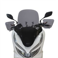GP Kompozit Honda PCX 125 2018-2020 Uyumlu Ön Tur Camı Füme 71 cm