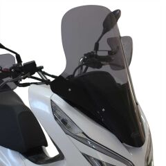 GP Kompozit Honda PCX 125 2018-2020 Uyumlu Ön Tur Camı Füme 71 cm