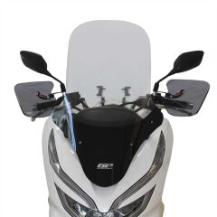 GP Kompozit Honda PCX 125 2018-2020 Uyumlu Ön Tur Camı Şeffaf 71 cm