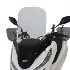 GP Kompozit Honda PCX 125 2018-2020 Uyumlu Ön Tur Camı Şeffaf 71 cm