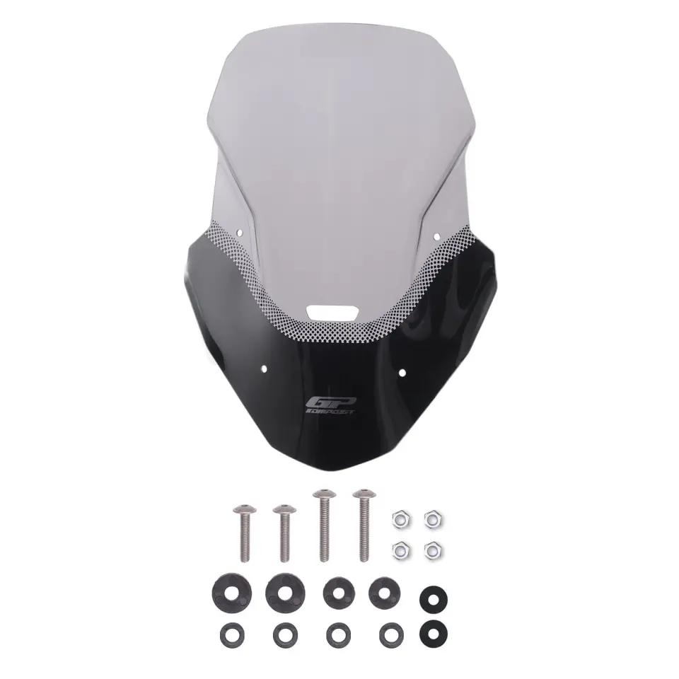 GP Kompozit RKS Reale 125 2022-2025 Uyumlu Ön Cam Füme 50 cm