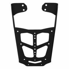 GP Kompozit Bajaj Pulsar NS 125 2023-2024 Uyumlu Arka Çanta Demiri Siyah