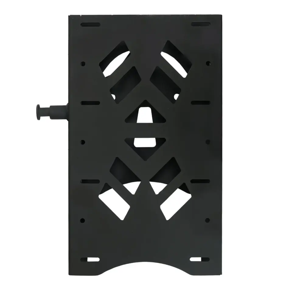 GP Kompozit Honda Dio 2021-2025 Uyumlu Pratik Tak-Çıkar Kızaklı Arka Çanta Demiri Siyah