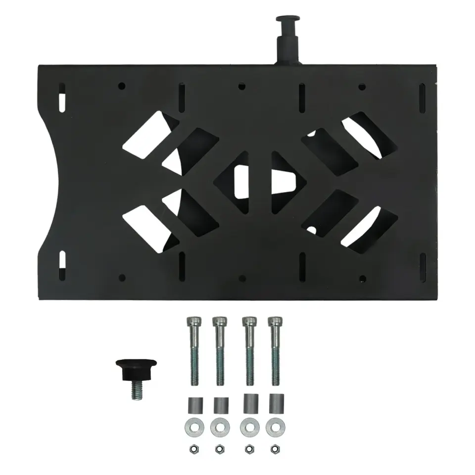 GP Kompozit Honda Dio 2021-2025 Uyumlu Pratik Tak-Çıkar Kızaklı Arka Çanta Demiri Siyah