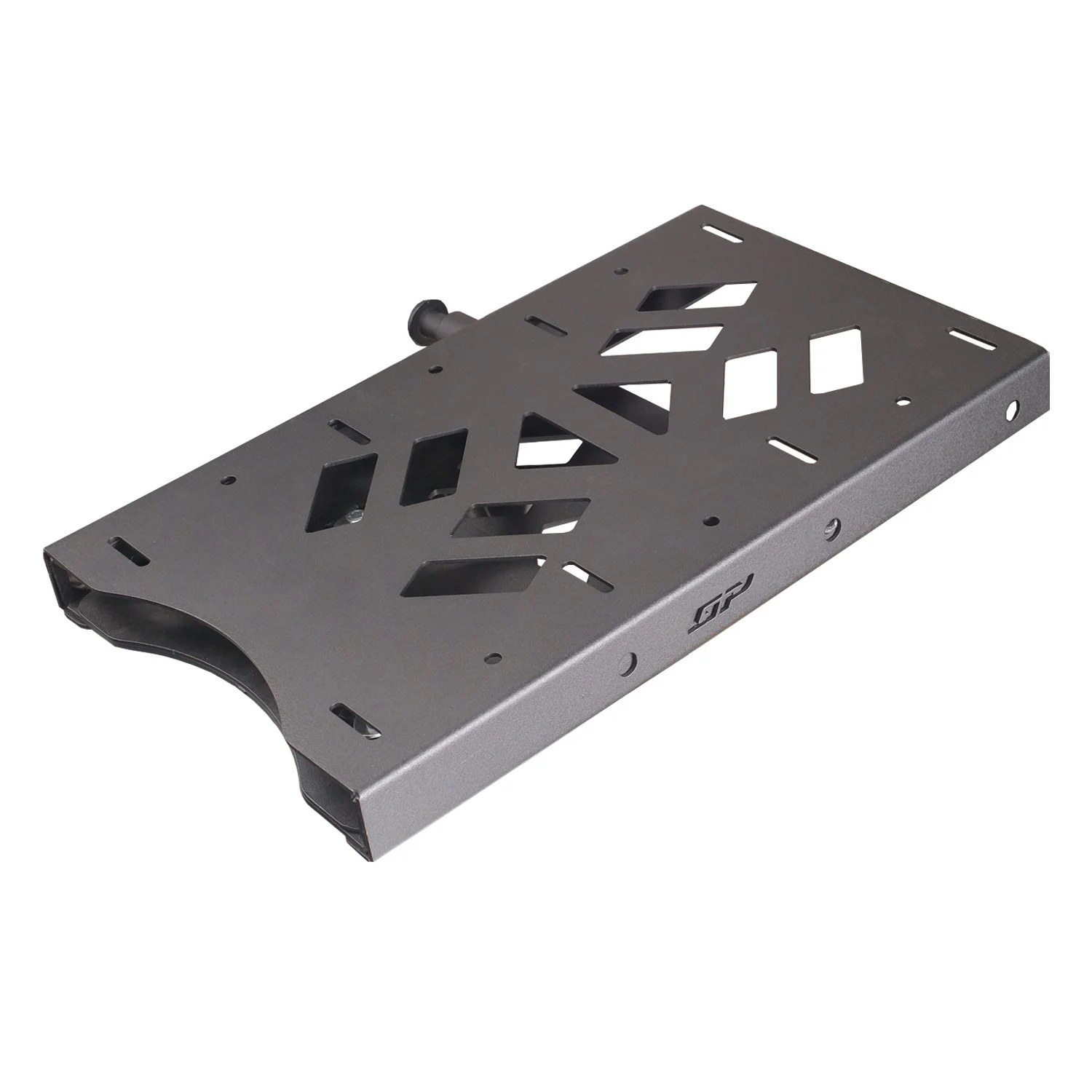 GP Kompozit Honda PCX 125 / 150 2011-2025 Uyumlu Pratik Tak-Çıkar Kızaklı Arka Çanta Demiri Siyah