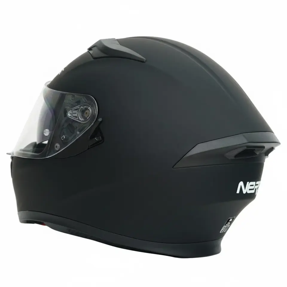 GP NERO MKS003-MB Güneş Vizörlü Şeffaf Full Face Motosiklet Kaskı