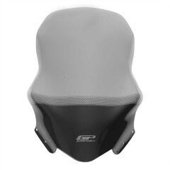 GP Kompozit Yamaha XMAX 250 / 400 2014-2017 Uyumlu Baskılı Ön Tur Camı Füme 72 cm