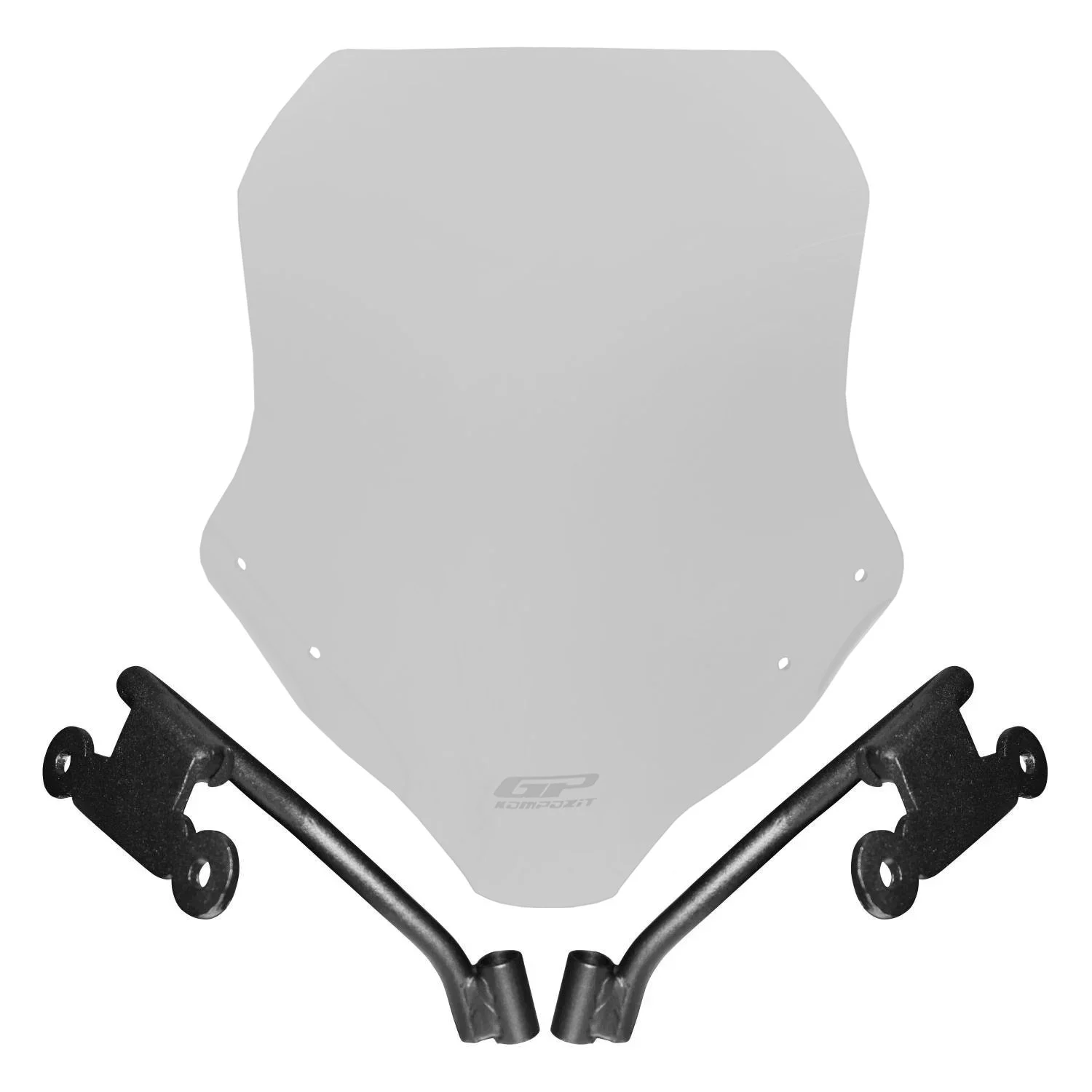 GP Kompozit Honda CB500 Hornet 2024-2025 Uyumlu Ön Tur Camı Şeffaf 47 cm