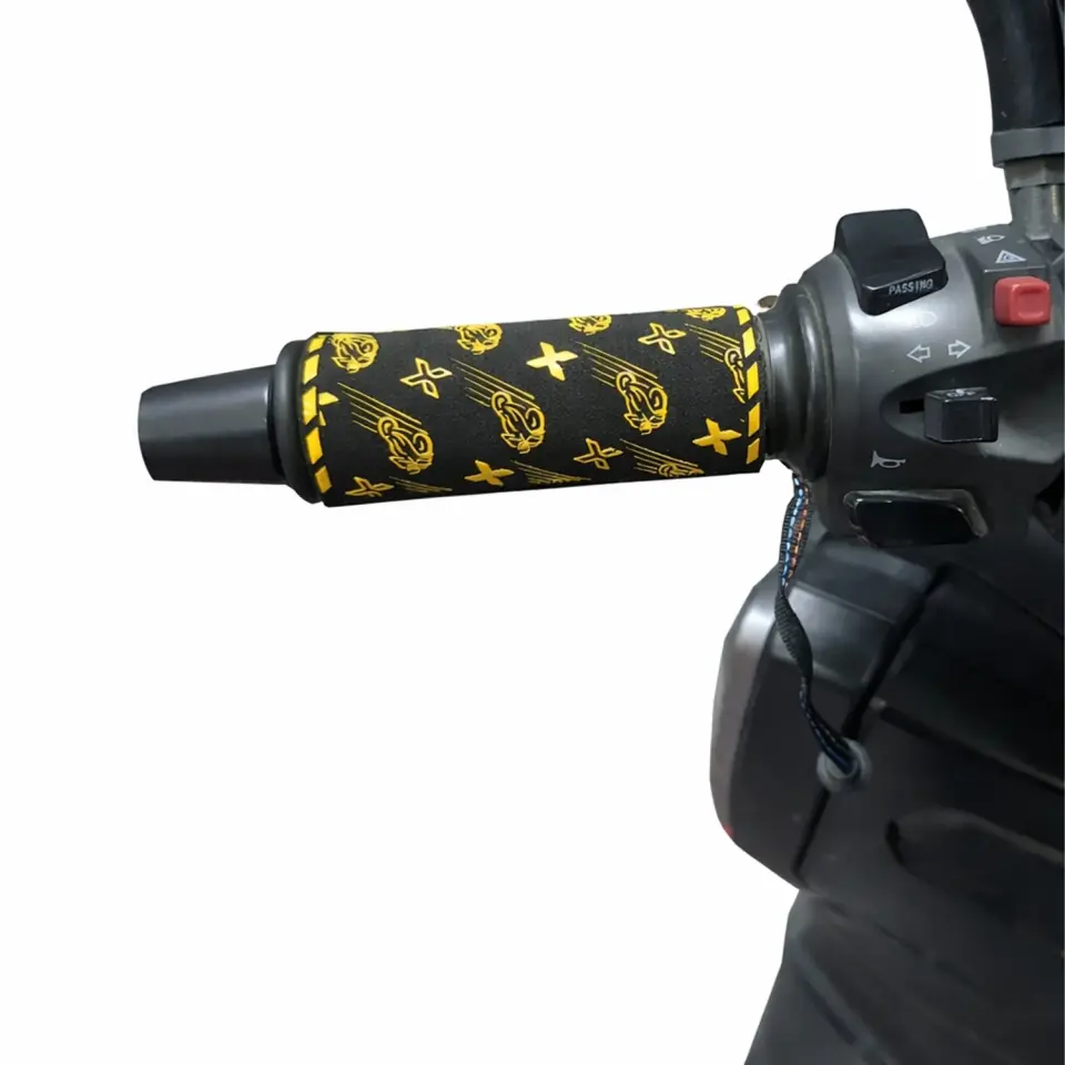 GP Kompozit ELC002 Universal 5 Kademeli Isıtmalı Motosiklet Elcik Seti