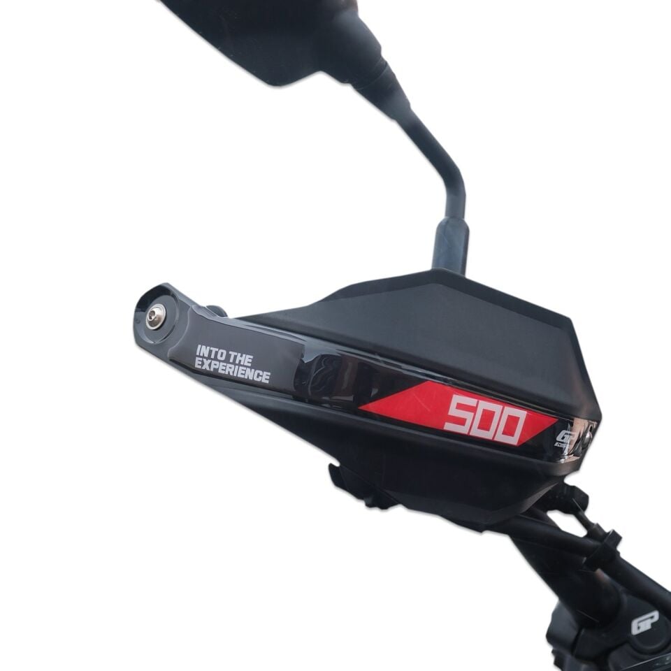 GP Kompozit Honda NX 500 2025 Uyumlu Elcik Koruma Siyah S-GRİ