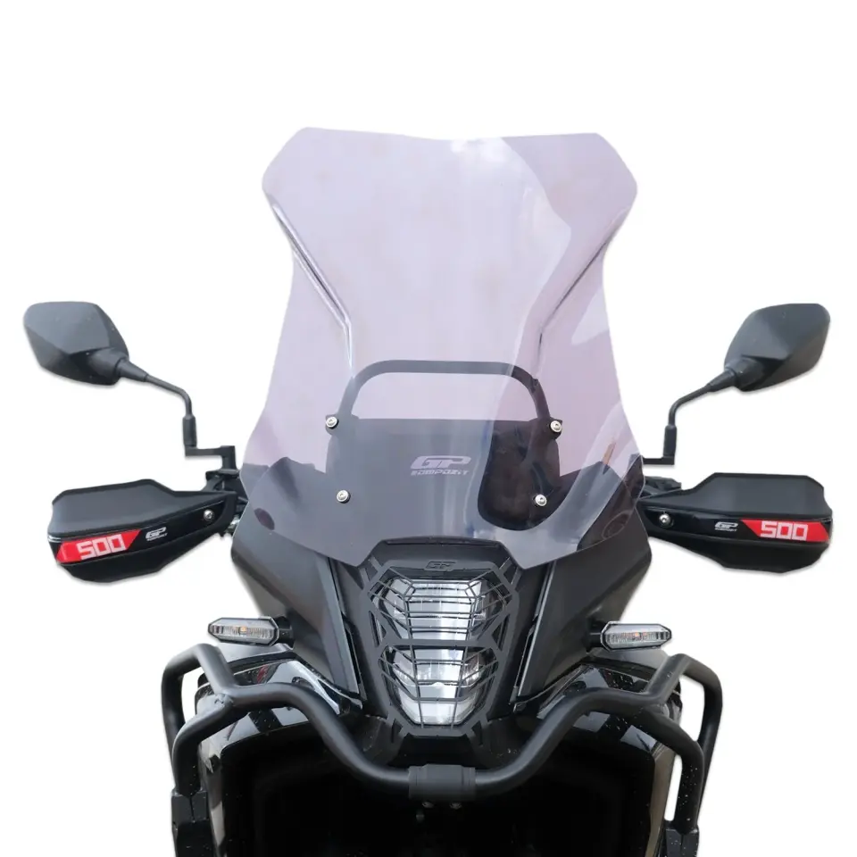 GP Kompozit Honda NX 500 2025 Uyumlu Elcik Koruma Siyah S-GRİ
