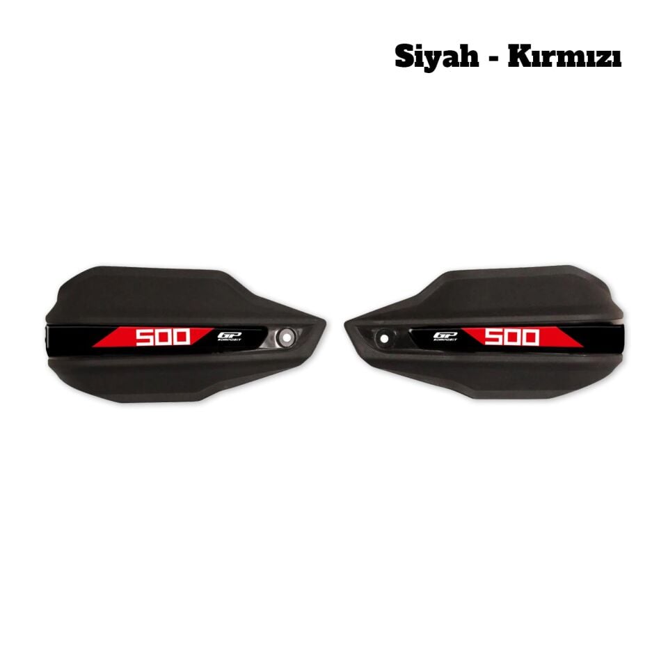 GP Kompozit Honda NX 500 2025 Uyumlu Elcik Koruma Siyah S-GRİ