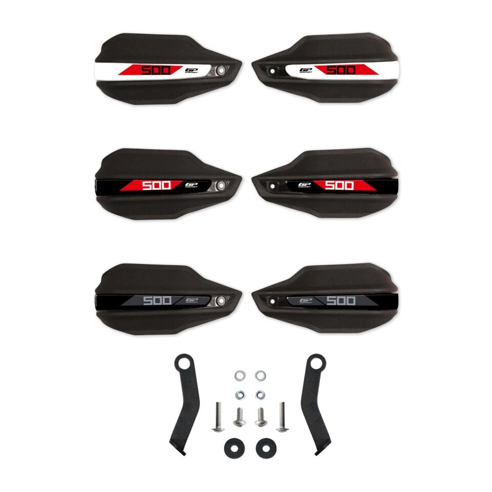 GP Kompozit Honda NX 500 2025 Uyumlu Elcik Koruma Siyah S-GRİ