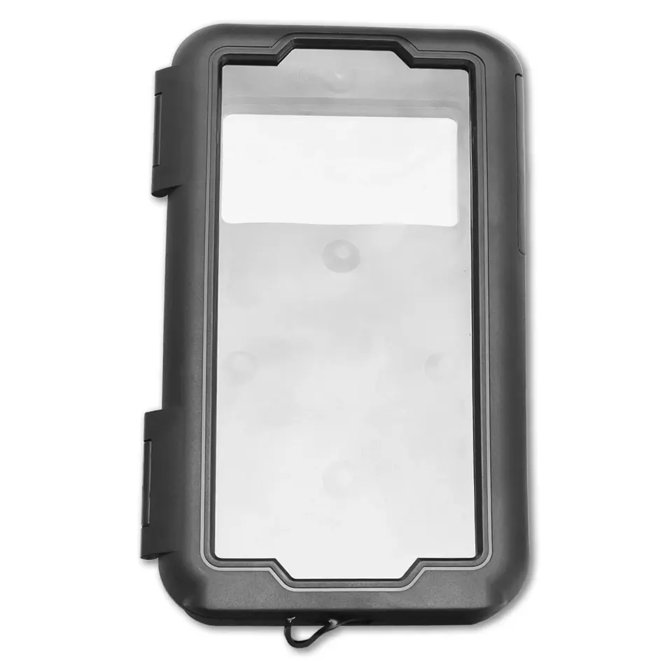 GP Kompozit TTR03 Universal Su Geçirmez Plastik Telefon Tutucu Siyah (1 Adet Boyunluk Buff Hediye)