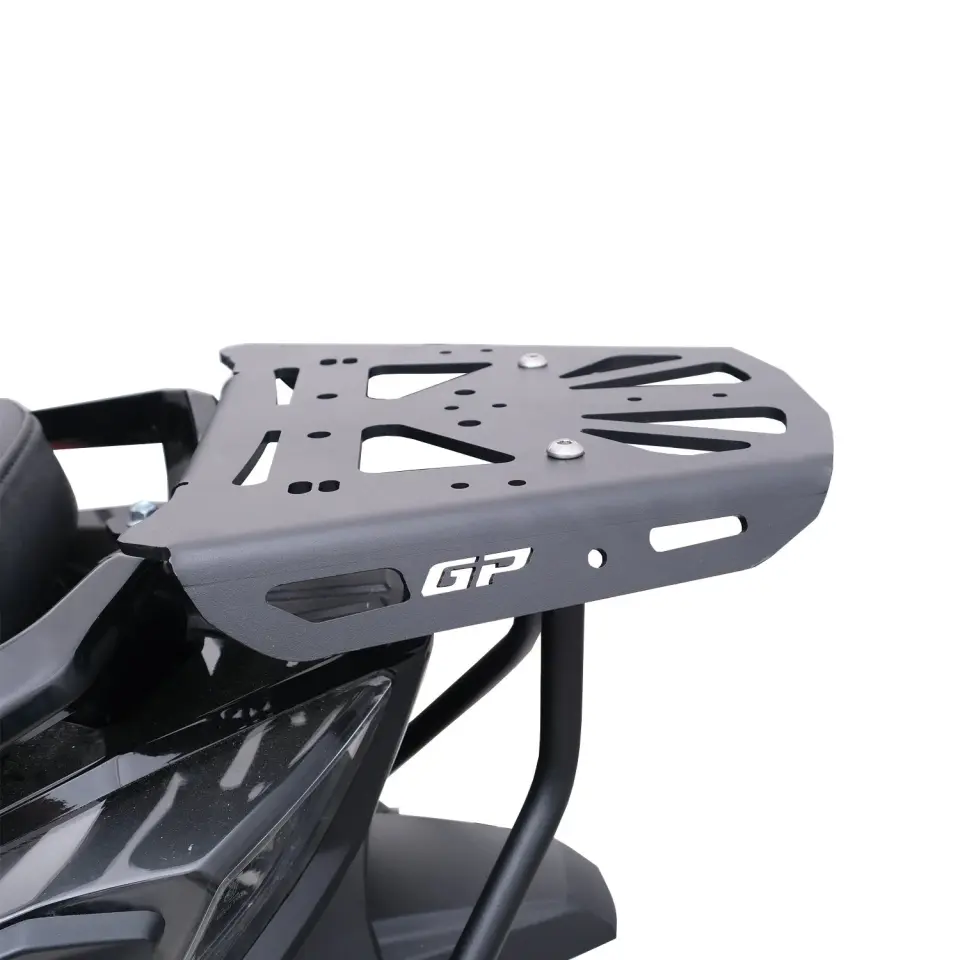 GP Kompozit Kymco DTX 250 / 360 2021-2024 Uyumlu Arka Çanta Demiri Siyah