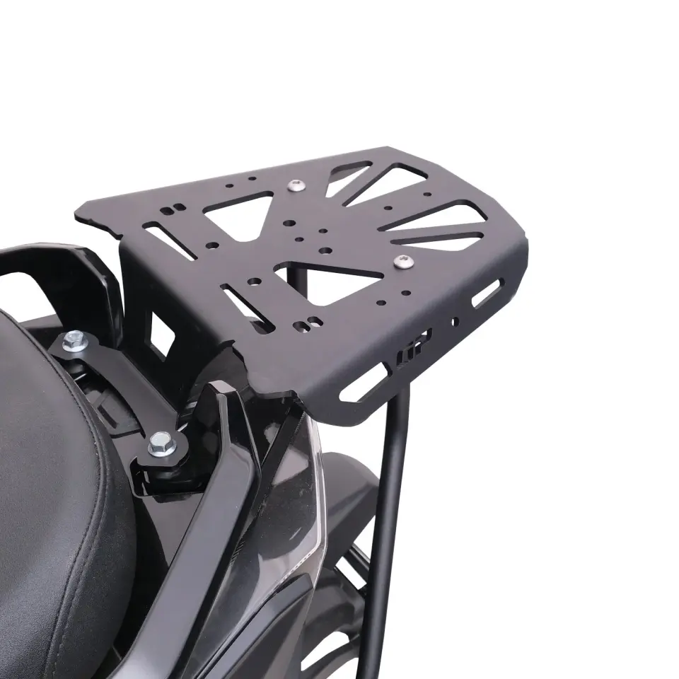 GP Kompozit Kymco DTX 250 / 360 2021-2024 Uyumlu Arka Çanta Demiri Siyah