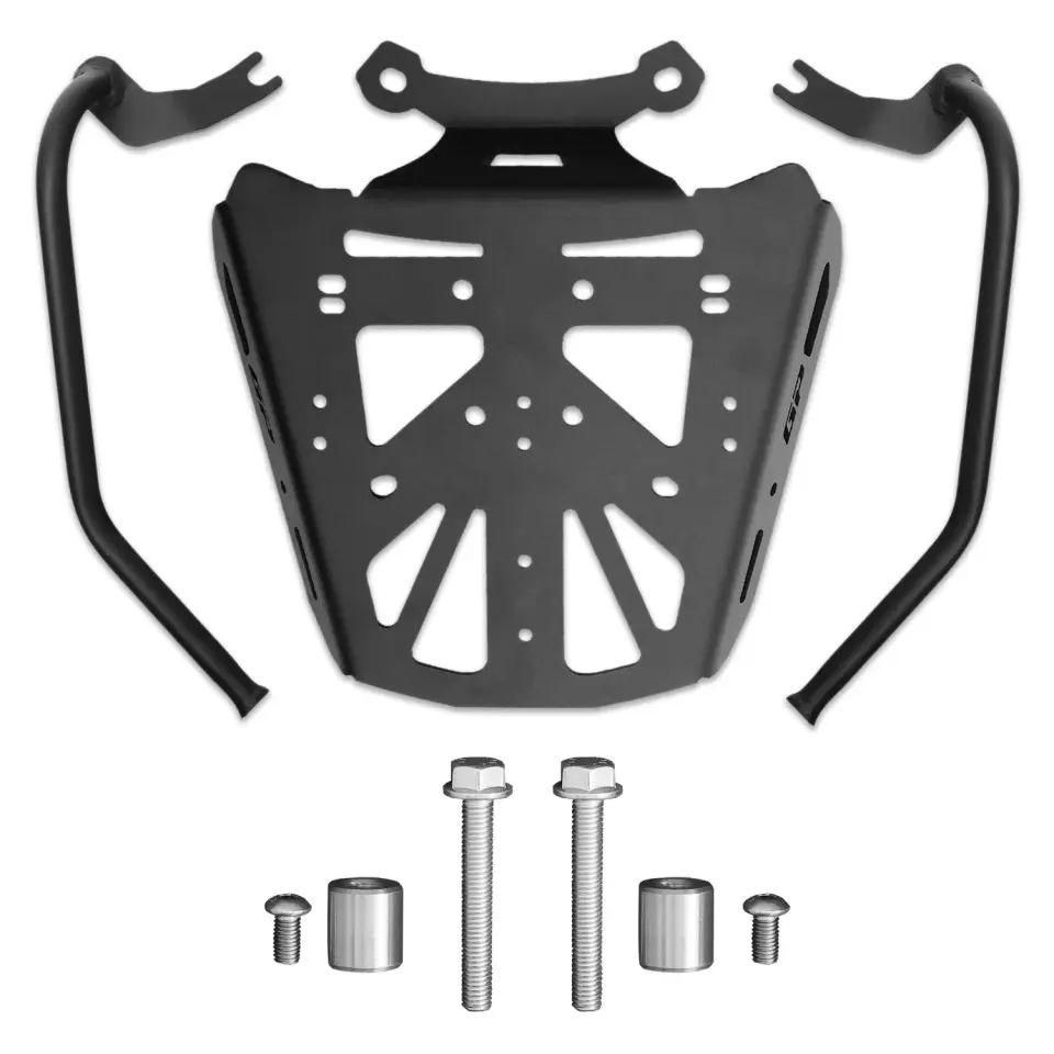 GP Kompozit Kymco DTX 250 / 360 2021-2024 Uyumlu Arka Çanta Demiri Siyah