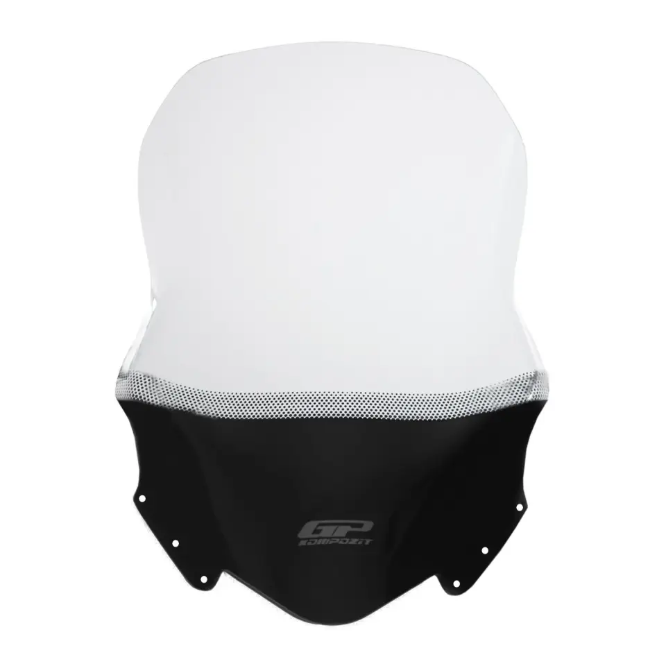 GP Kompozit Yamaha XMAX 250 / 400 2014-2017 Uyumlu Baskılı Ön Tur Camı Şeffaf 59 cm