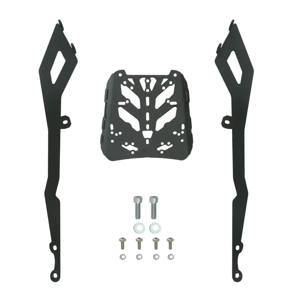 GP Kompozit Honda CB500 Hornet 2024-2025 Uyumlu Arka Çanta Demiri Siyah