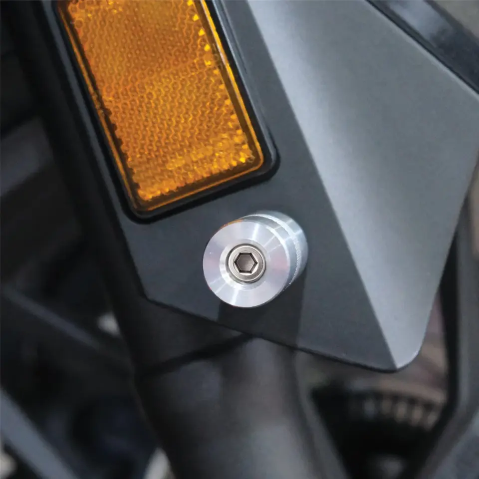 GP Kompozit Honda Forza 250 2018-2025 Uyumlu Sis Farı Bağlantı Aparatı Gri