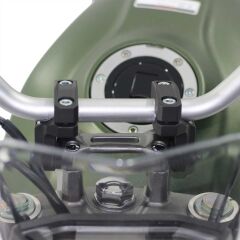 GP Kompozit Universal Kademeli Gidon Yükseltme Siyah 22 mm